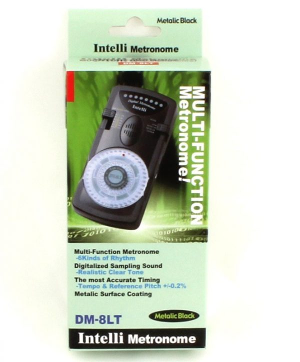 Intelli DM-8LT Multi Function Metronome Black