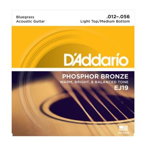 Daddario EJ19 Roundwound Strings Bluegrass