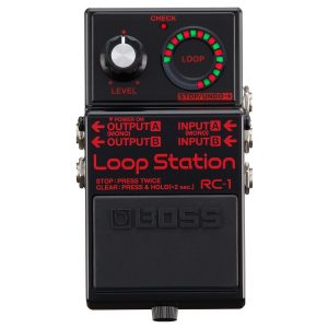 Boss RC-1 Loop Station Special Edition Looper, Black