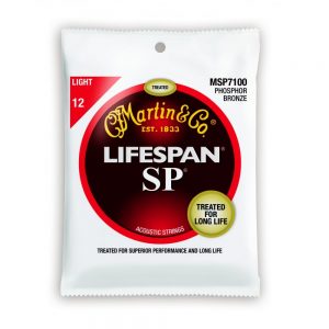 Martin Lifespan MSP7100 Phosphor Bronze Strings (.12-.54)