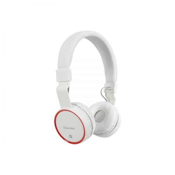 Av:Link PBH10 Wireless Bluetooth Headphones (White)