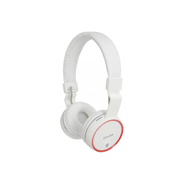 Av:Link PBH10 Wireless Bluetooth Headphones (White)