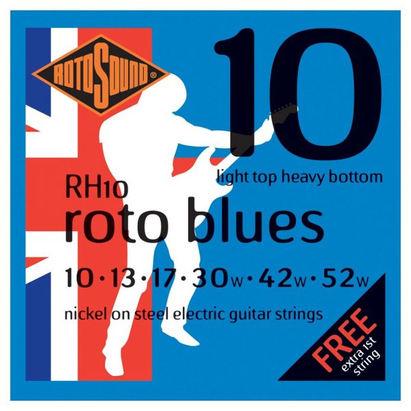 Rotosound RH10 Electric Guitar Strings 10-52