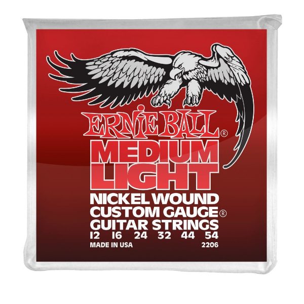 Ernie Ball 2206 Nickel Wound Guitar Strings 12-54