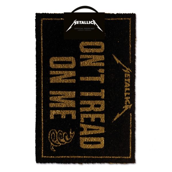 Metallica Doormat - Don't Tread On Me