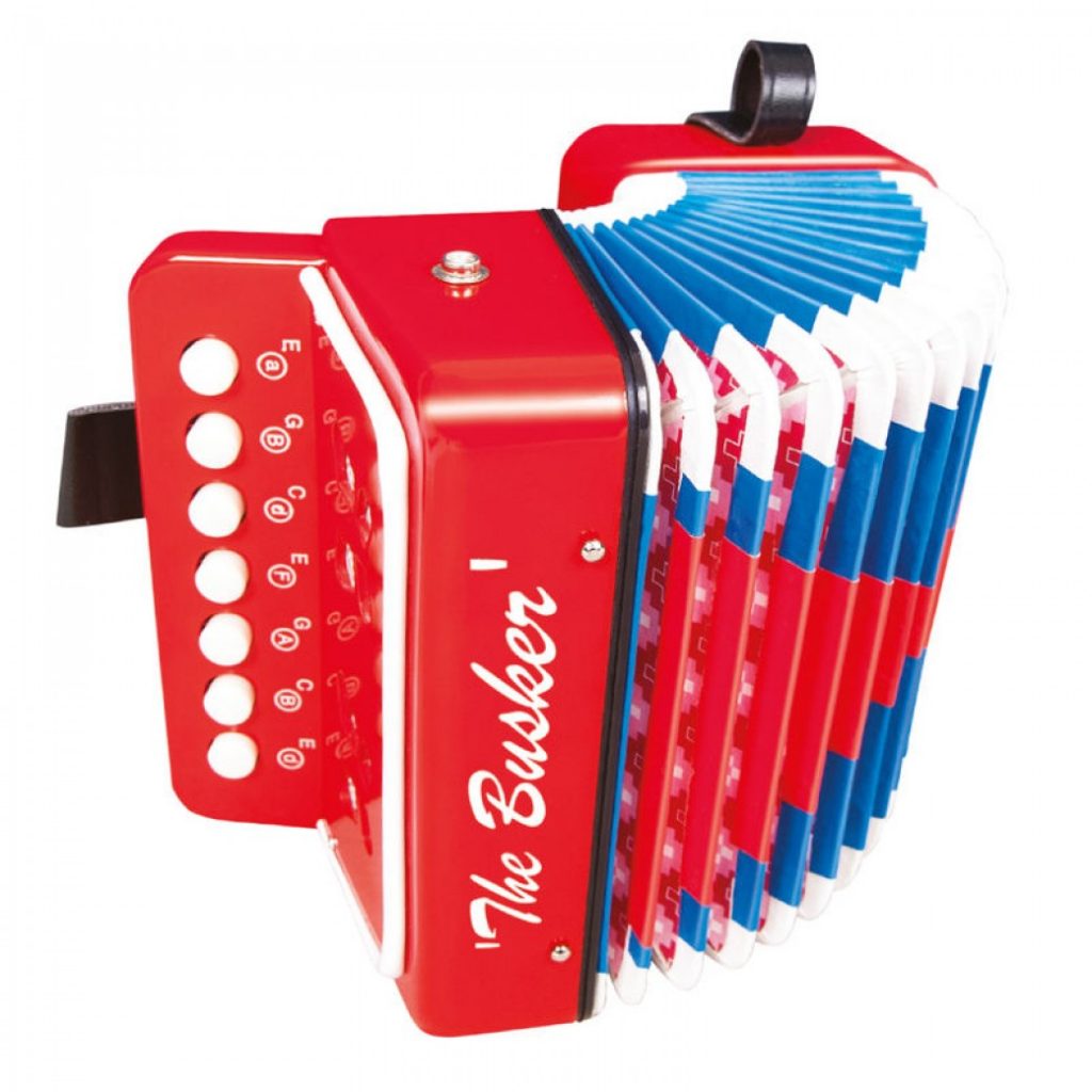Busker Mini Accordion Trax Music Store