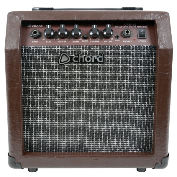 Chord CAA-15 15W Acoustic Guitar Amplifier