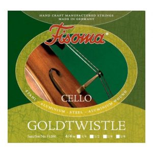 Fisoma Goldtwistle Cello String Set 1/2 Size