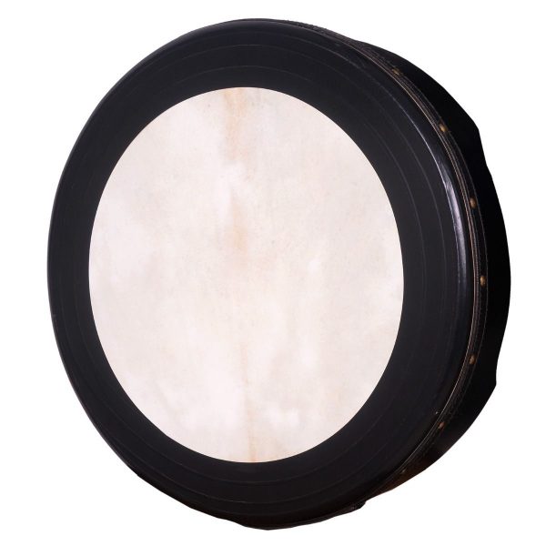 Heartland 14″x 4″ Pretuned Bodhran T Bar Deep Tune Black