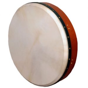 Muzikkon Heartland 18"x 3.5" Tunable Irish Bodhran Red Cedar