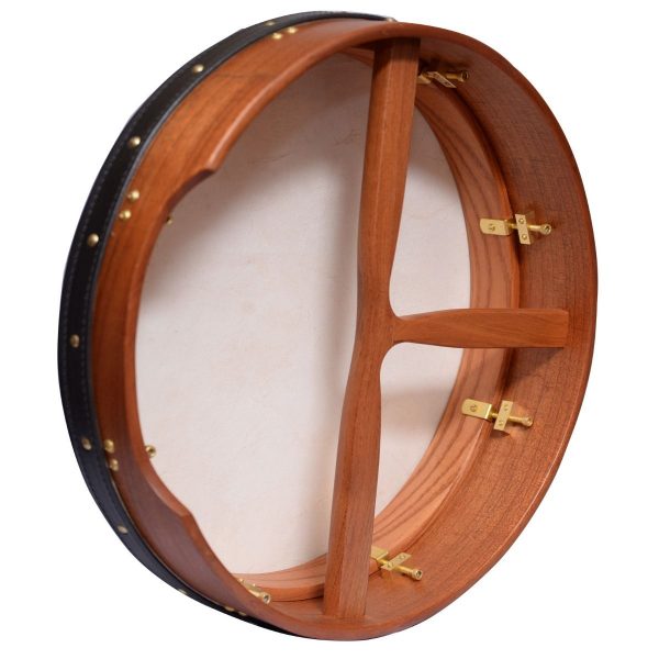 Heartland 18"x 4" Tunable Bodhran T Bar Deep Tune Rosewood