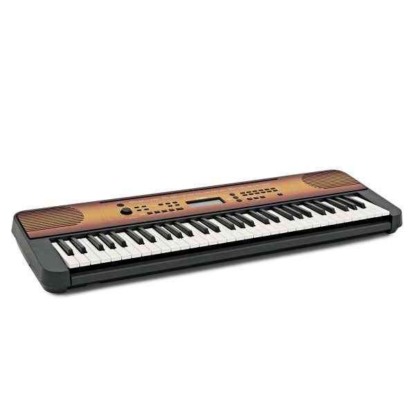 Yamaha PSR E360 Portable Keyboard Maple