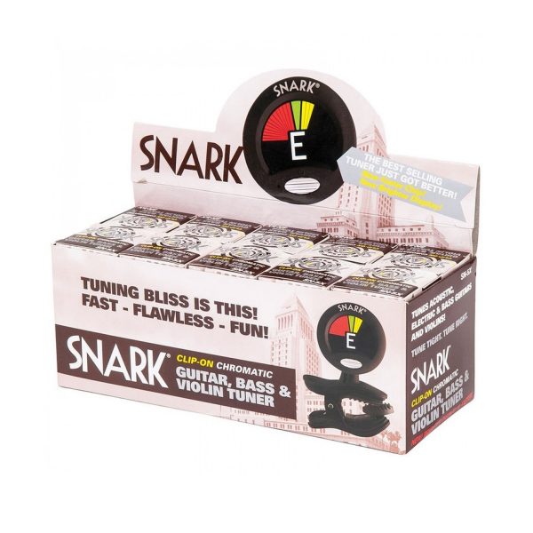 Snark SN5X Clip-On Guitar Bass and Violin Tuner Black