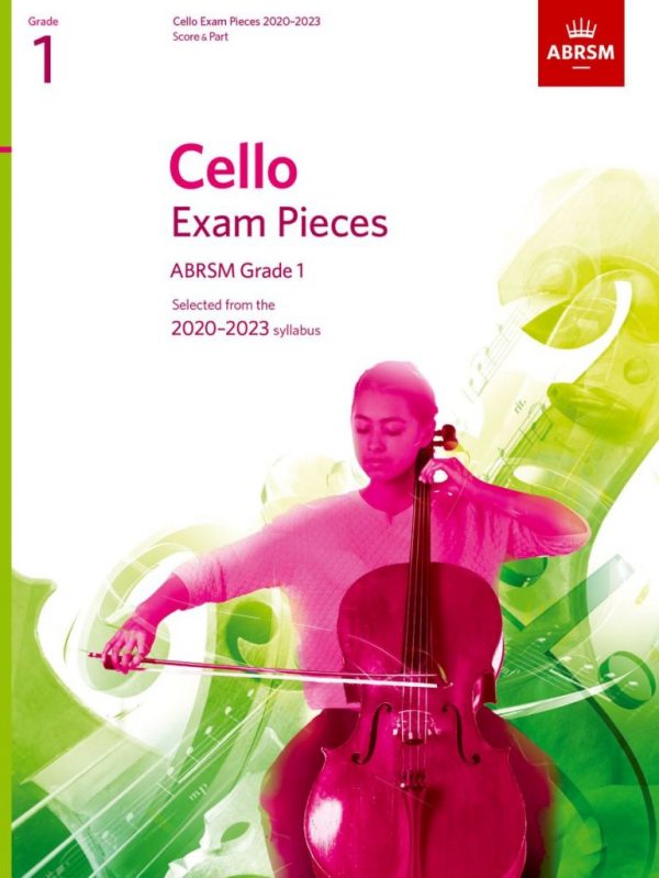 ABRSM Cello Exam Pieces 2020-2023 Grade 1 Score & Part