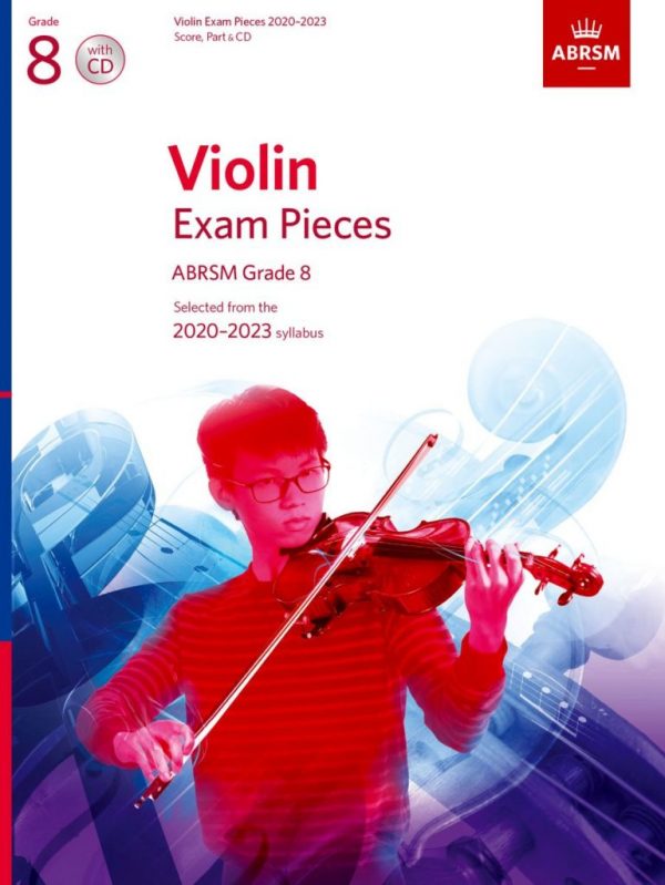 ABRSM Violin Exam Pieces 2020-2023 Grade 8 Score, Part & CD's