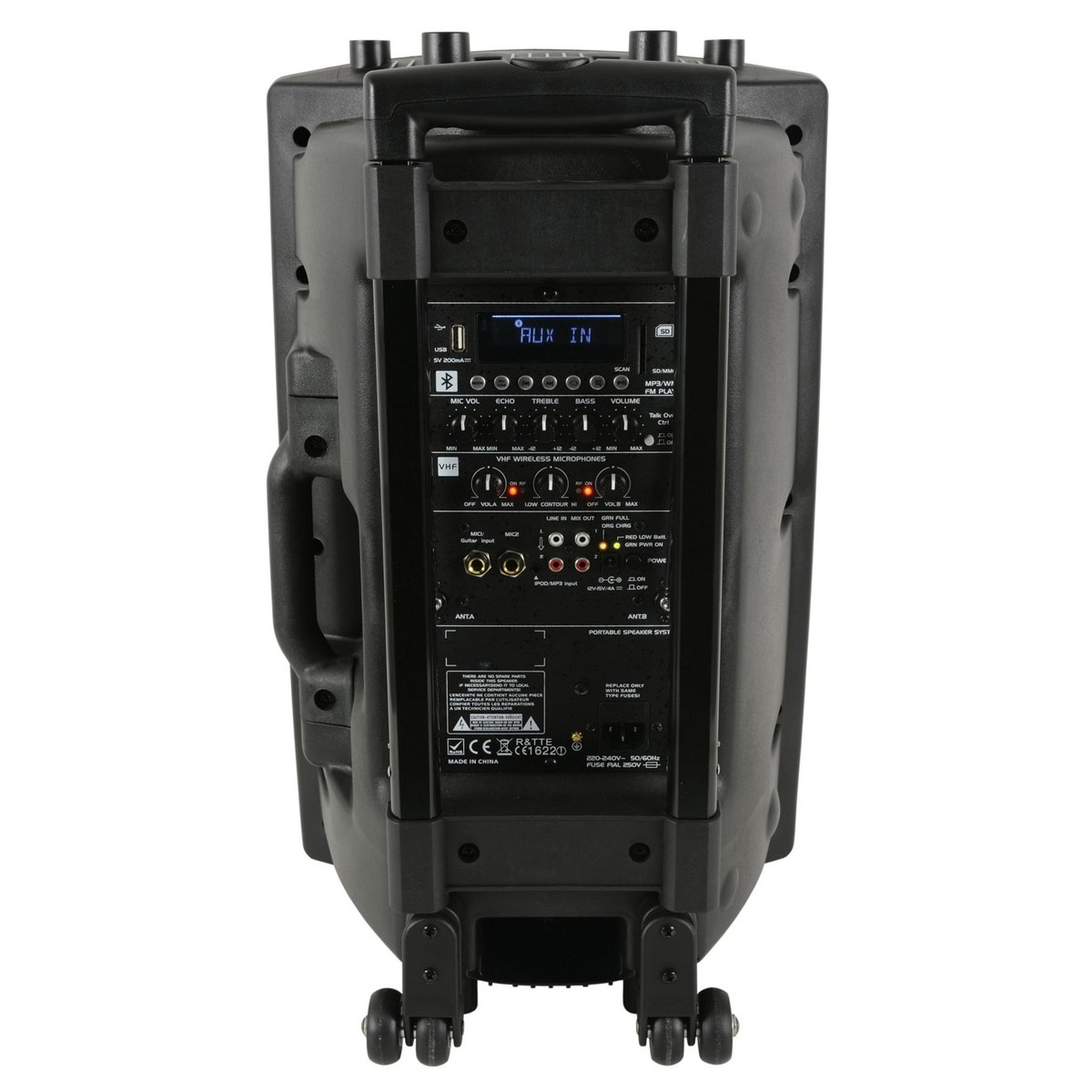 QTX QX12PA Portable PA System with 