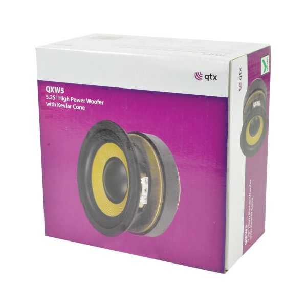 QTX QXW5 5.25'' Woofer with Aramid Fibre Cone