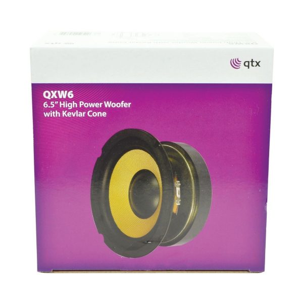 QTX QXW6 6.5'' Woofer with Aramid Fibre Cone