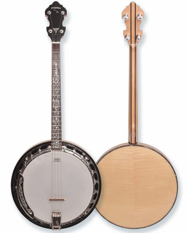 McBrides DX314 Deluxe Tenor Banjo CW Hardcase