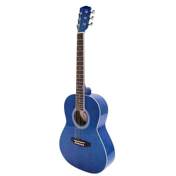 Koda 3/4 Size Acoustic Guitar Pack Steel String Blue