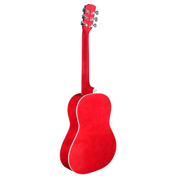 Koda 3/4 Size Acoustic Guitar Pack Steel String Red