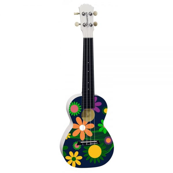 Brunswick BU50 Concert Ukulele Flowers