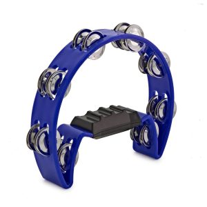 Trax Blue Tambourine