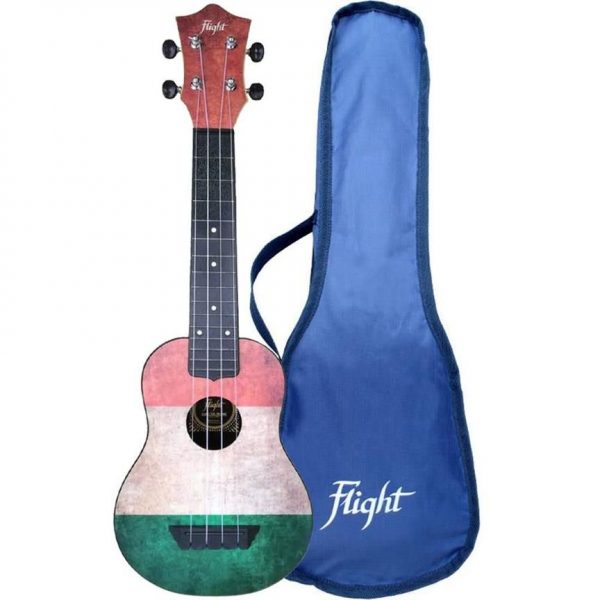 Flight Soprano Ukulele Tricolour