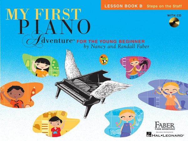 My First Piano Adventure Lesson Book B with CD