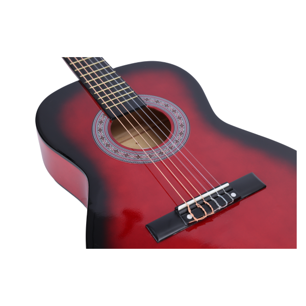 Trax 3/4 Size Classical Guitar Redburst