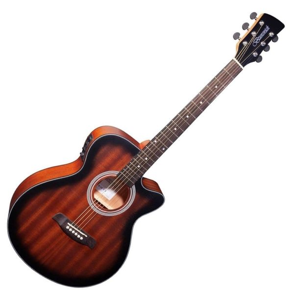 Brunswick BTK50TB Electro Acoustic Guitar Tobacco Burst