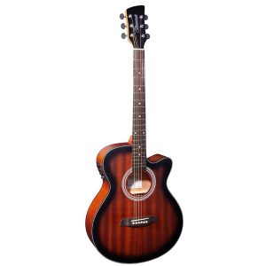 Brunswick BTK50TB Electro Acoustic Guitar Tobacco Burst