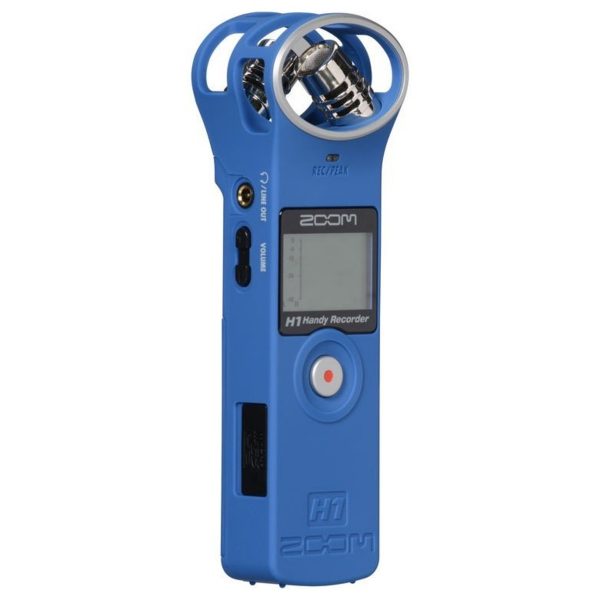 Zoom H1 Handy Recorder Blue