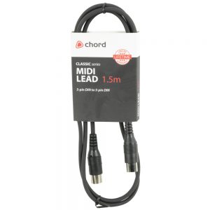 Chord Classic Midi Lead 1.5 Metre