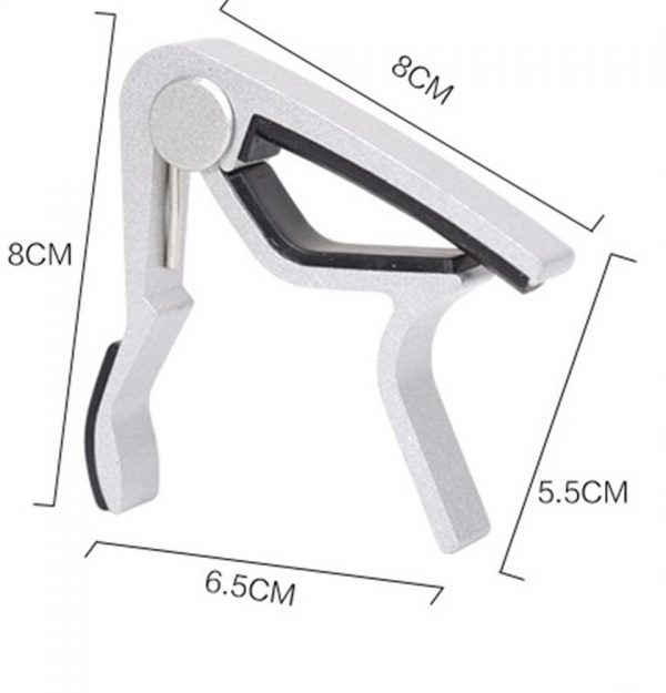 Silver Trax Guitar Capo