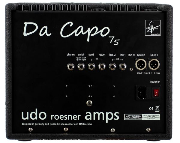 Udo Roesner Dacapo75 Acoustic Amplifier