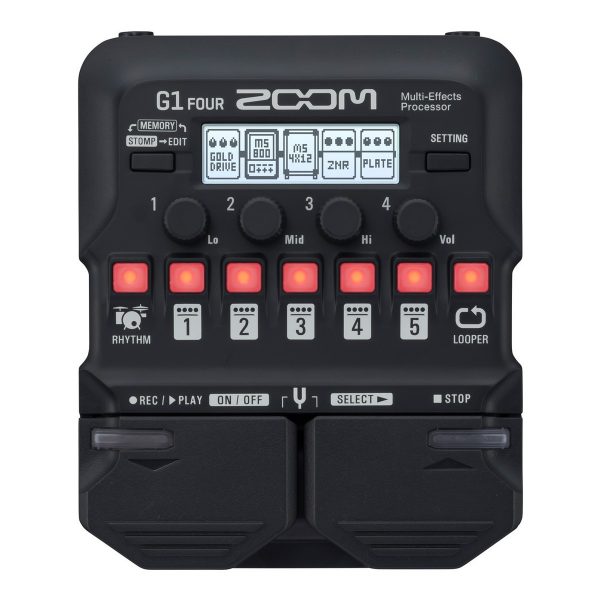 Zoom G1 FOUR Multi Effects Pedal