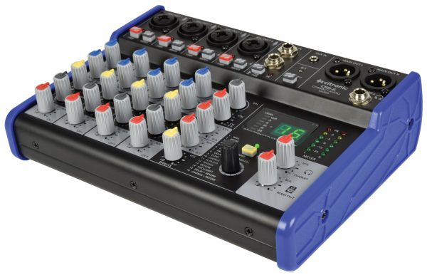 Citronic CSD-6 Compact Mixer with BT and DSP Effects