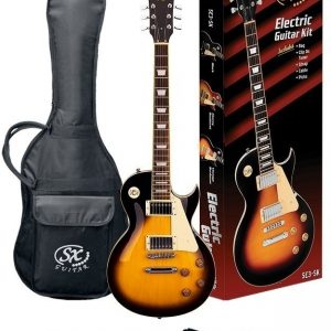 SX SE3 Electric Guitar Kit Vintage Sunburst