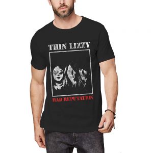 Thin Lizzy Unisex Tee Bad Reputation Size Large