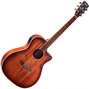 Cort GA-MEDX Electro Acoustic Guitar Mahogany