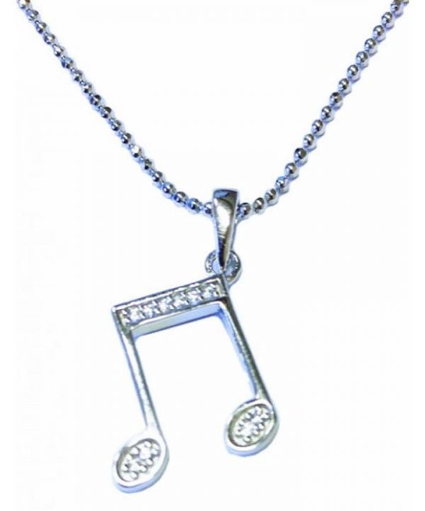 Sterling Silver Pendant Double Quaver MGC Series