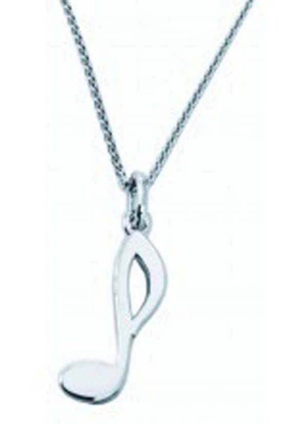 Sterling Silver Pendant Single Quaver MGC Series