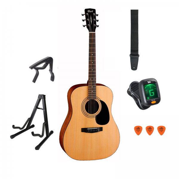 Cort AD810 Acoustic Guitar Pack