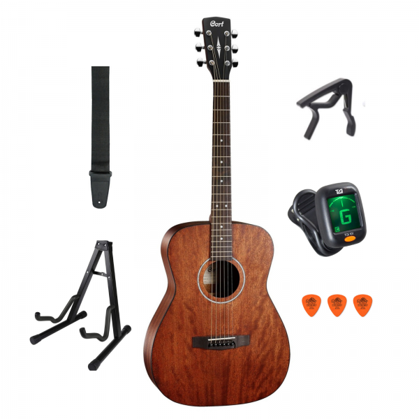 Cort AF510M Acoustic Guitar Pack