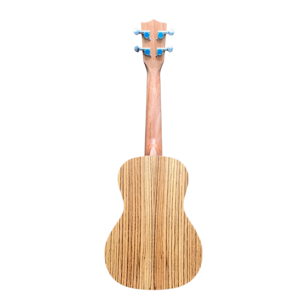 Trax Concert Ukulele Solid Spruce Zebrano