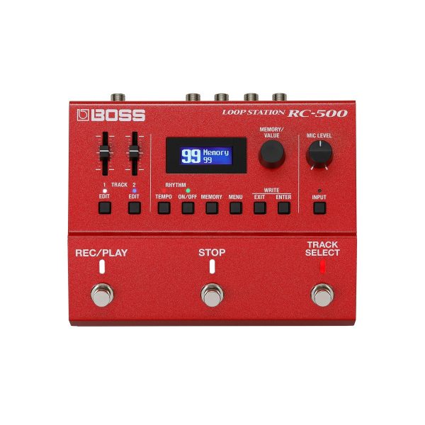 Boss RC-500 Loop Station Dual Track Looper Pedal