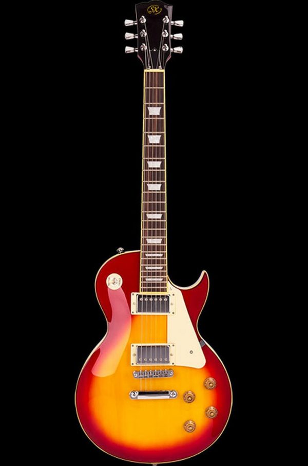 SX SE3 Electric Guitar Pack Cherry Sunburst