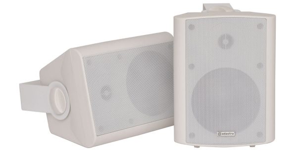 Adastra Active Stereo Speaker Set White 2