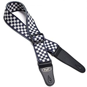 P&P Guitar Strap Checkered